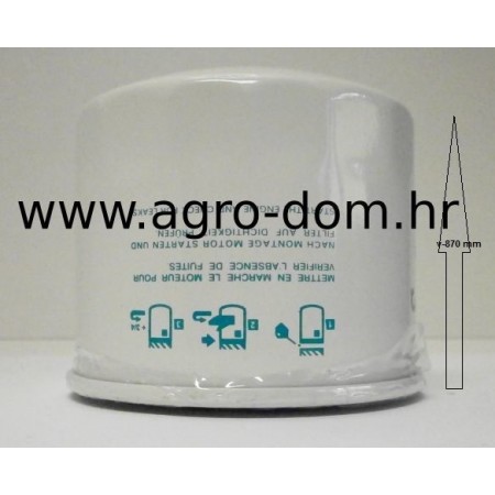 Filter za ulje  Kubota V2203
